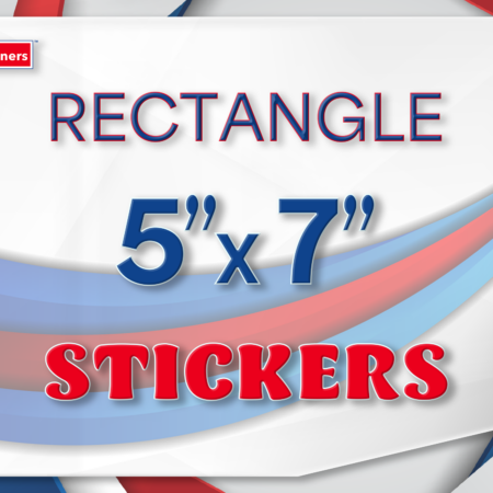 Rectangular Stickers 5"x7"